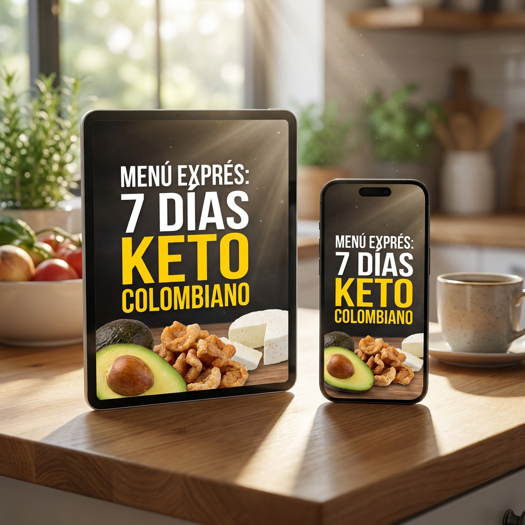 MENÚ EXPRÉS: 7 DÍAS KETO COLOMBIANO